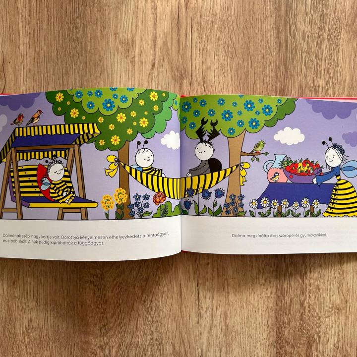 Bogyó és Babóca labdázik - Labdatenger, Óriástársas