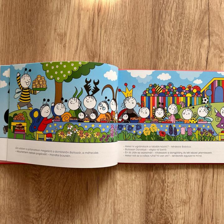 Bogyó és Babóca labdázik - Labdatenger, Óriástársas