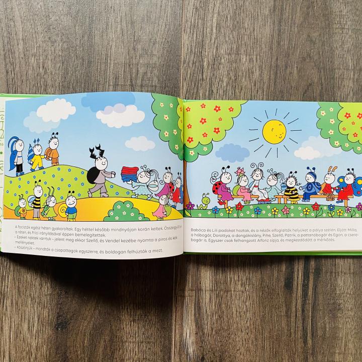 Bogyó és Babóca sportol