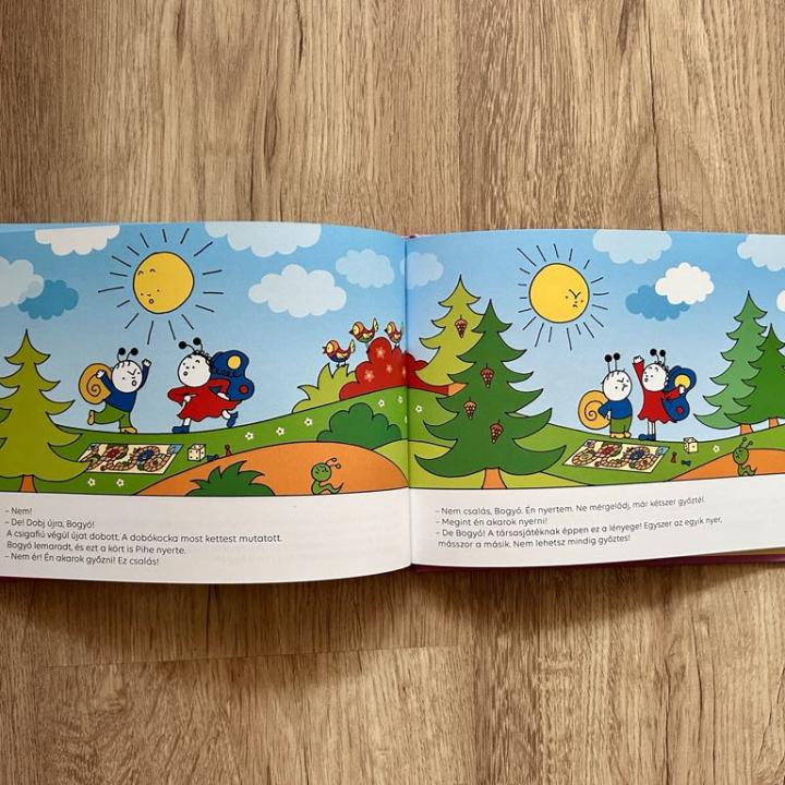 Bogyó és Babóca társasjátéka A Hímestojások, Társasjáték