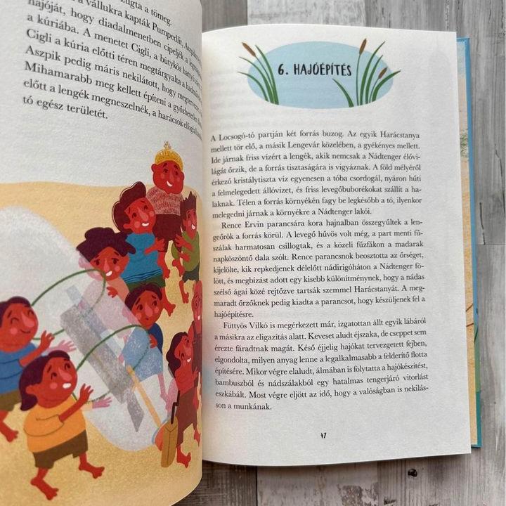 Lengemesék - Nádtengeri nyár