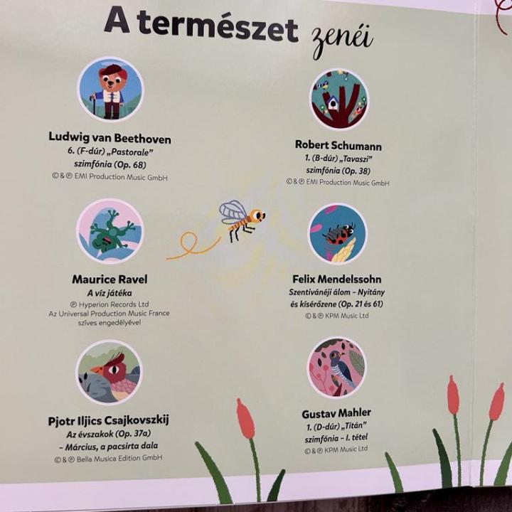 A természet zenéi - Kis zenélő könyveim