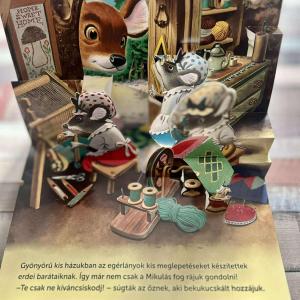 Mesél az erdő - Karácsony - 3D könyv
