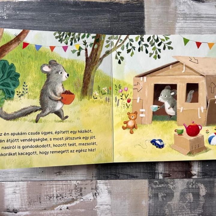 De jó, hogy te vagy az apukám!