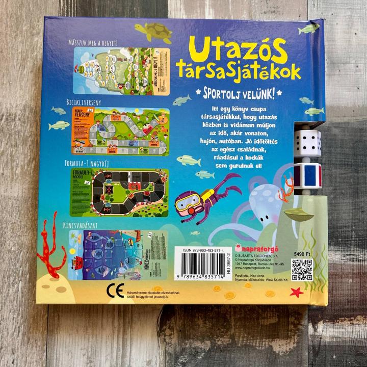 Utazós társasjátékok - Sportolj velünk!