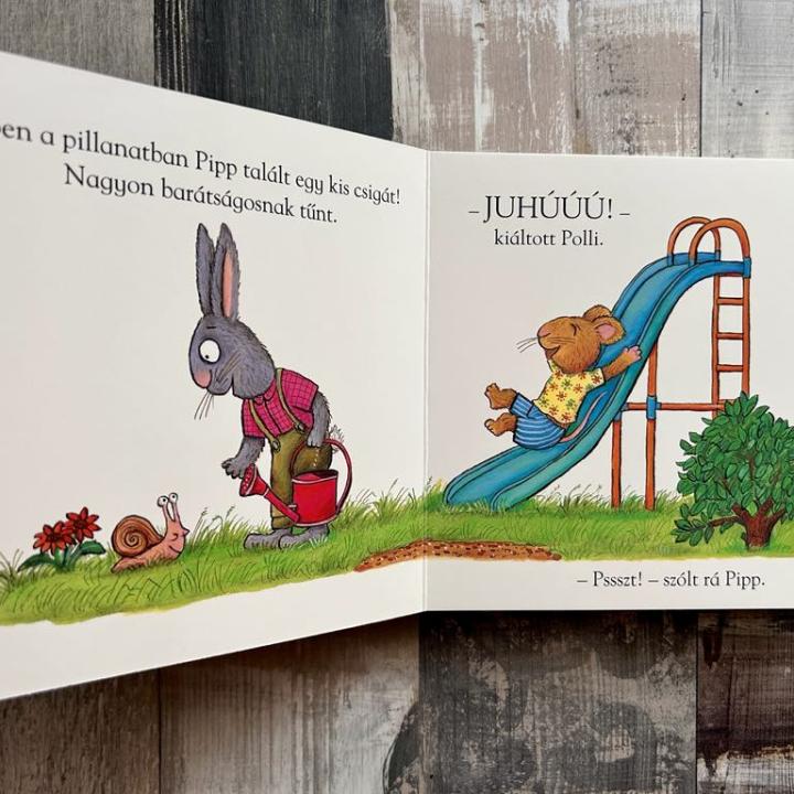 Pipp és Polli - A barátságos csiga