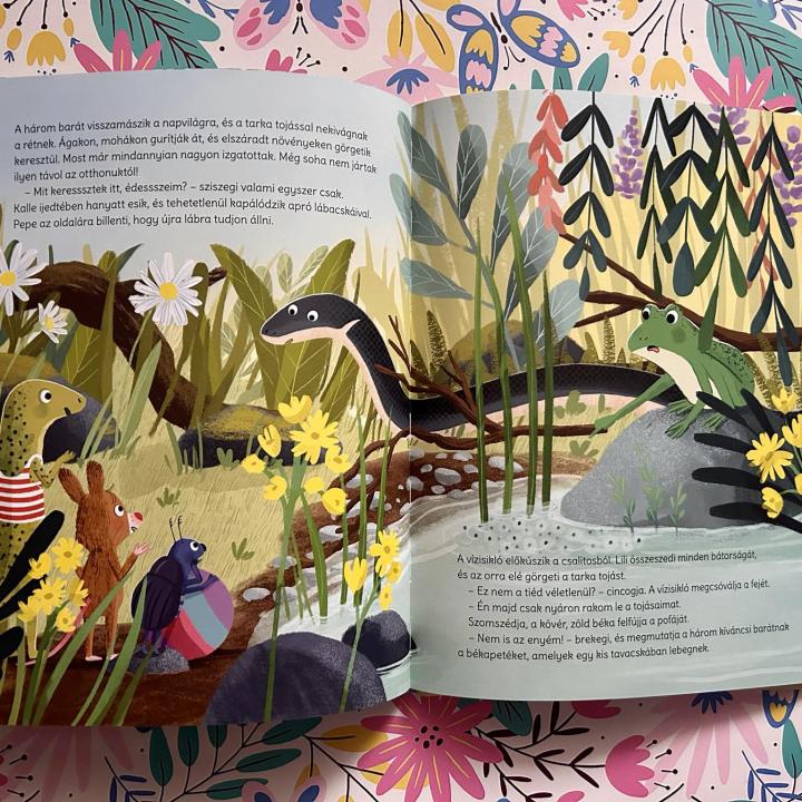 Kaland a tavaszi réten