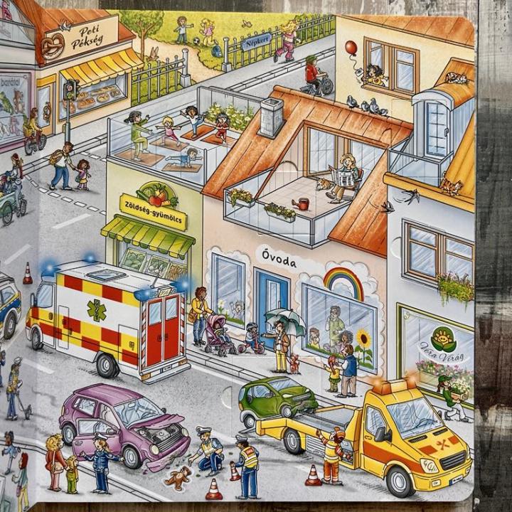 Ablakos Keress, találj, mesélj! Mentőjárművek