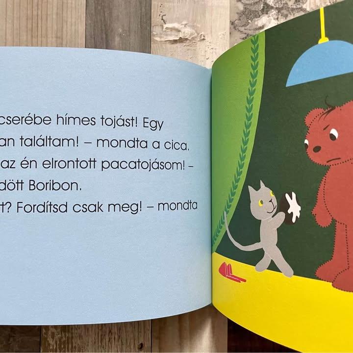 Boribon tojást fest