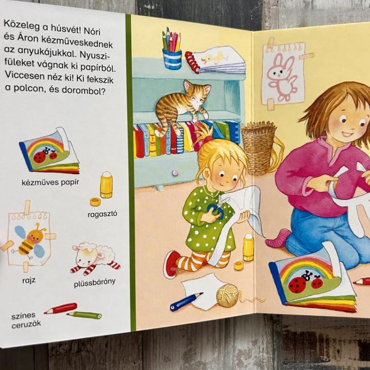 Mini Keress, találj, mesélj! Húsvét