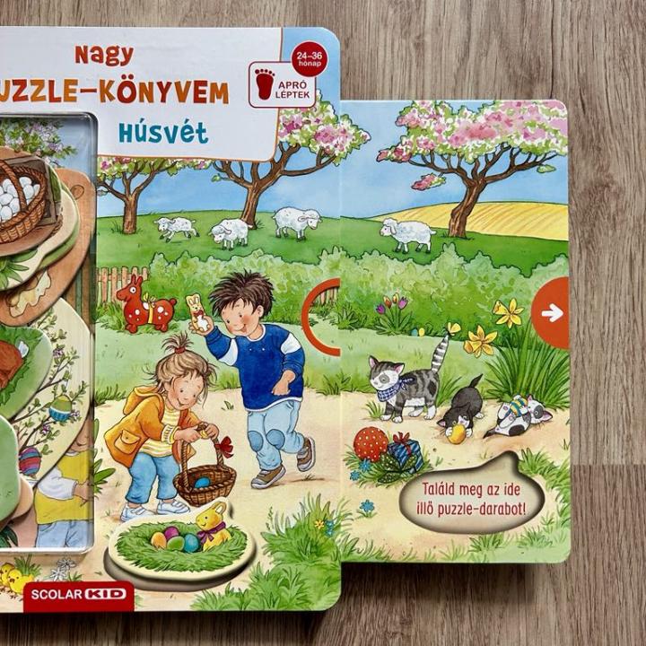 Nagy puzzle-könyvem - Húsvét